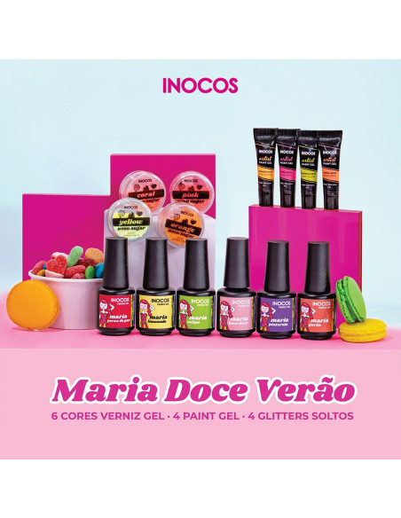 Coleção Inocos Maria Doce Verão INOCOS Verniz Gel