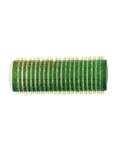 12 Rolos Aderentes - Verde - 21mm | Rolos | Bigoudis  | 