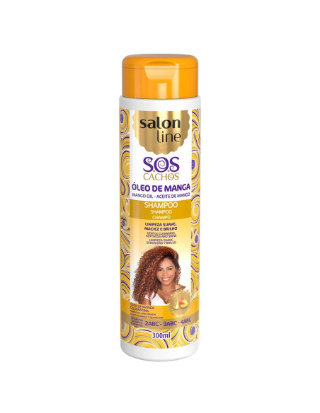 Shampoo SOS Óleo de Manga 300ml - Salon Line Salon Line SOS Cachos