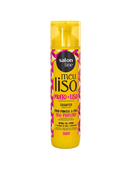 Shampoo Meu Liso, Muito + Liso 300ml - Salon Line Meu Liso Salon Line