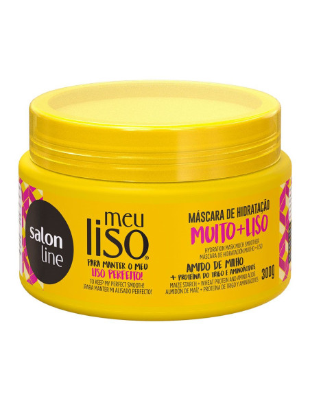 Máscara Meu Liso, Muito+Liso 300gr - Salon Line Meu Liso Salon Line