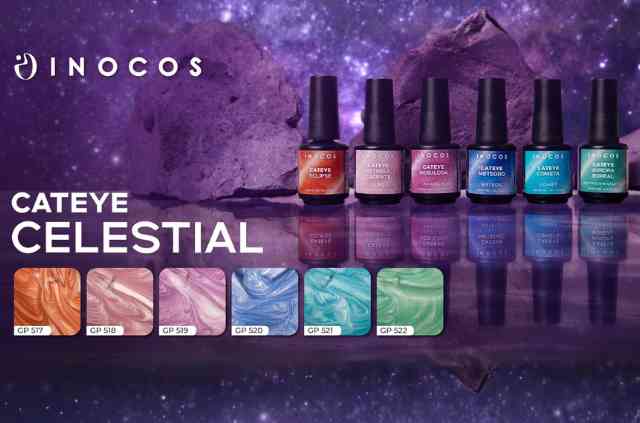 Verniz Gel Inocos Cole&ccedil;&atilde;o Cateye Celestial