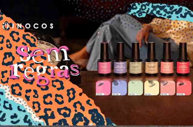 Verniz Gel Inocos Cole&ccedil;&atilde;o Sem Regras