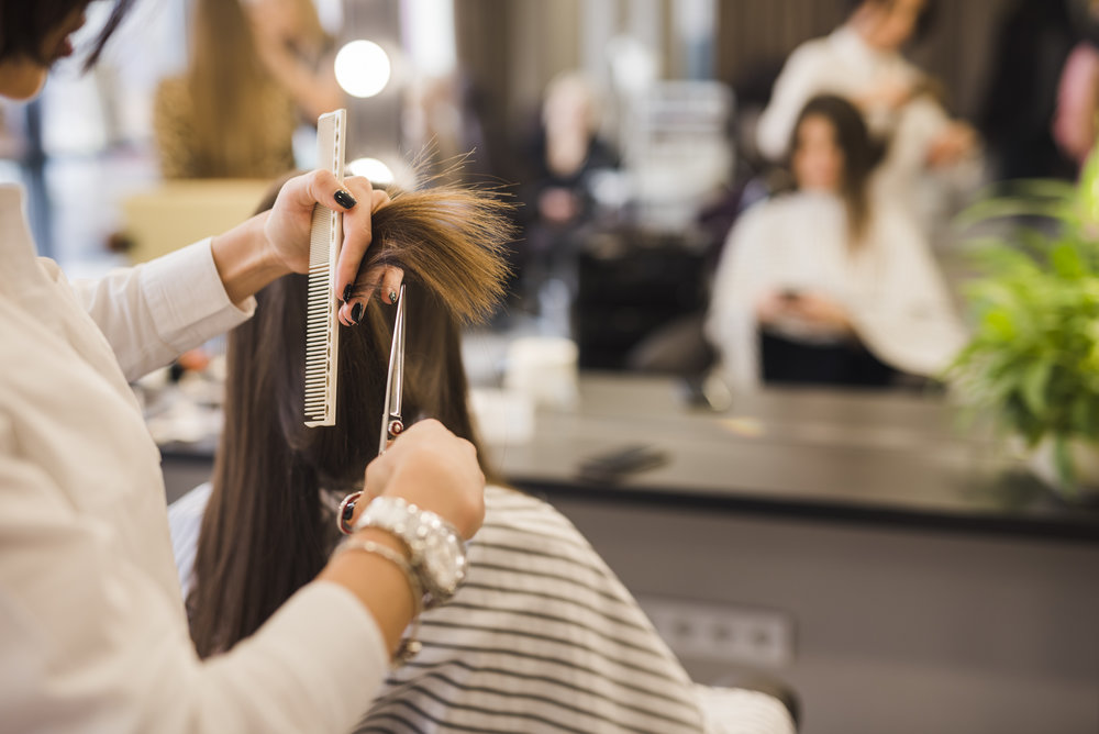 Moda salão de cabeleireiro secador de cabelo ferramentas de corte